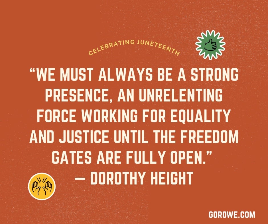 Brown Stickers Big Bold Quotes GreetingPride Juneteenth Facebook Story