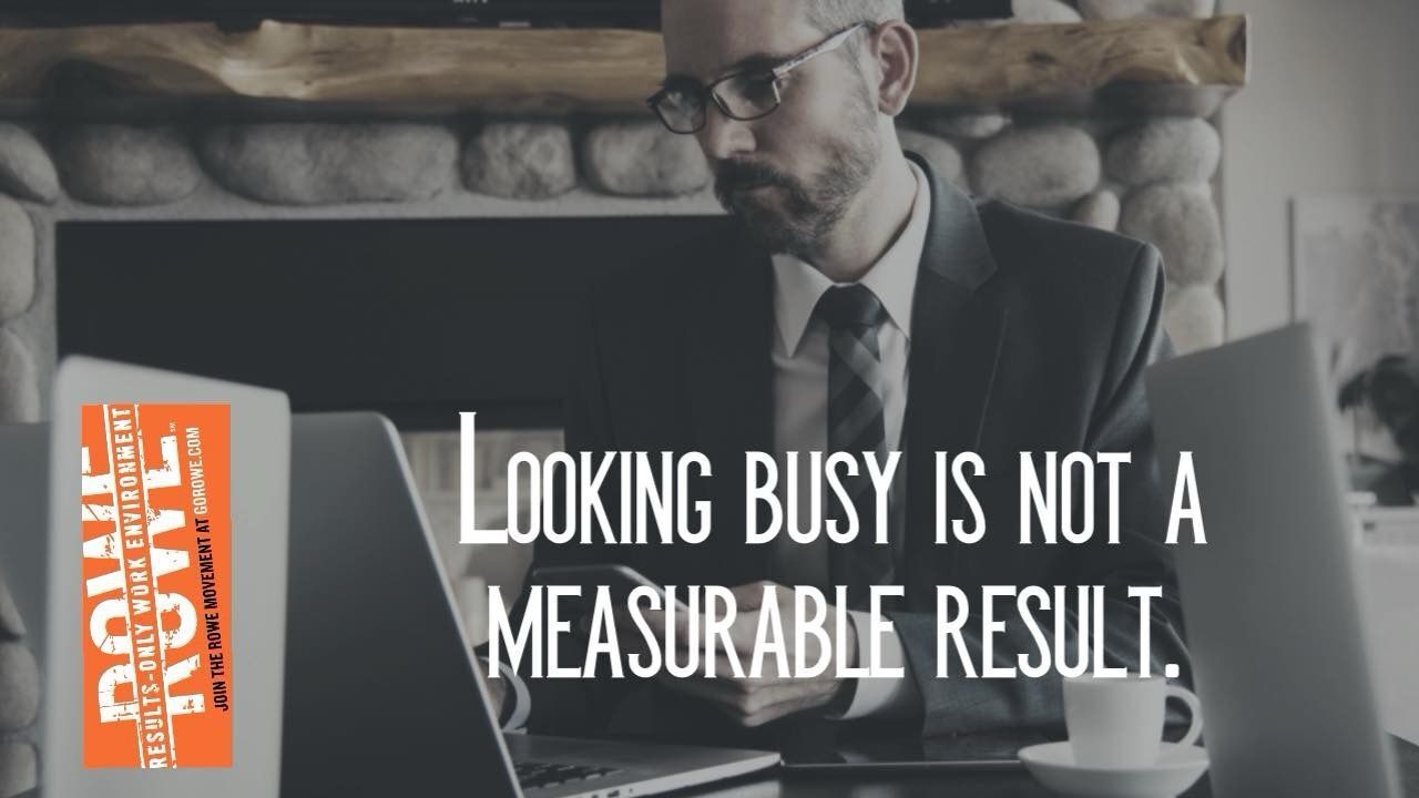 In a ROWE, success is defined not by time spent in meetings or logging hours at a desk but by clear outcomes and tangible results.